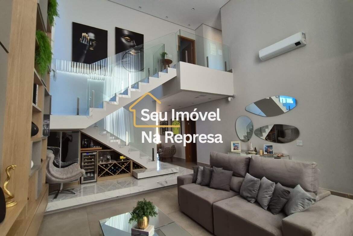 Casa à venda com 335m² de puro conforto em um terreno de 900m² no Riviera de Santa Cristina XIII