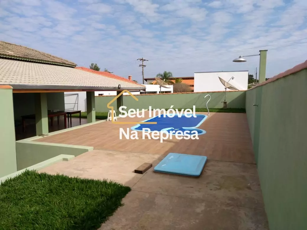 Casa térrea com vista para a Represa Jurumirim no Riviera IV HZB2R4 Casa térrea com vista para a Represa Jurumirim no Riviera IV HZB2R4